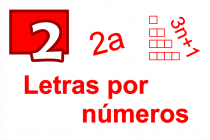 2 - Letras por números