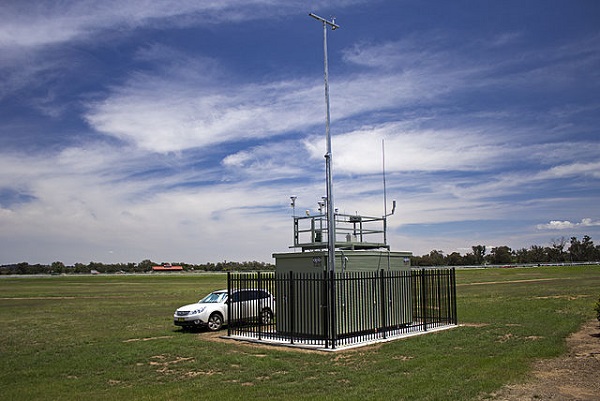Estación de monitoreo de la calidad del aire