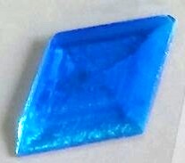 Cristal de sulfato de cobre pentahidratado